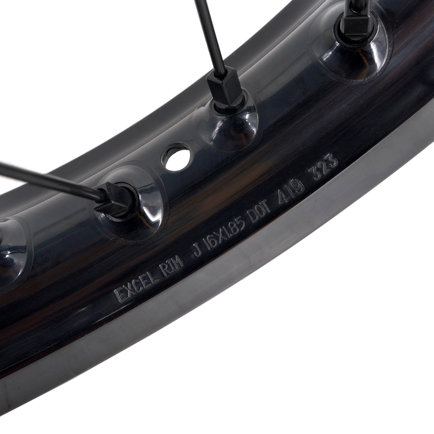 US Stock KKE 19" 16" Spoke Alloy Wheels Fit Talaria Sting MX3 / R MX4 Electric E-bike Black Takasago EXCEL Rims - Howling Moto