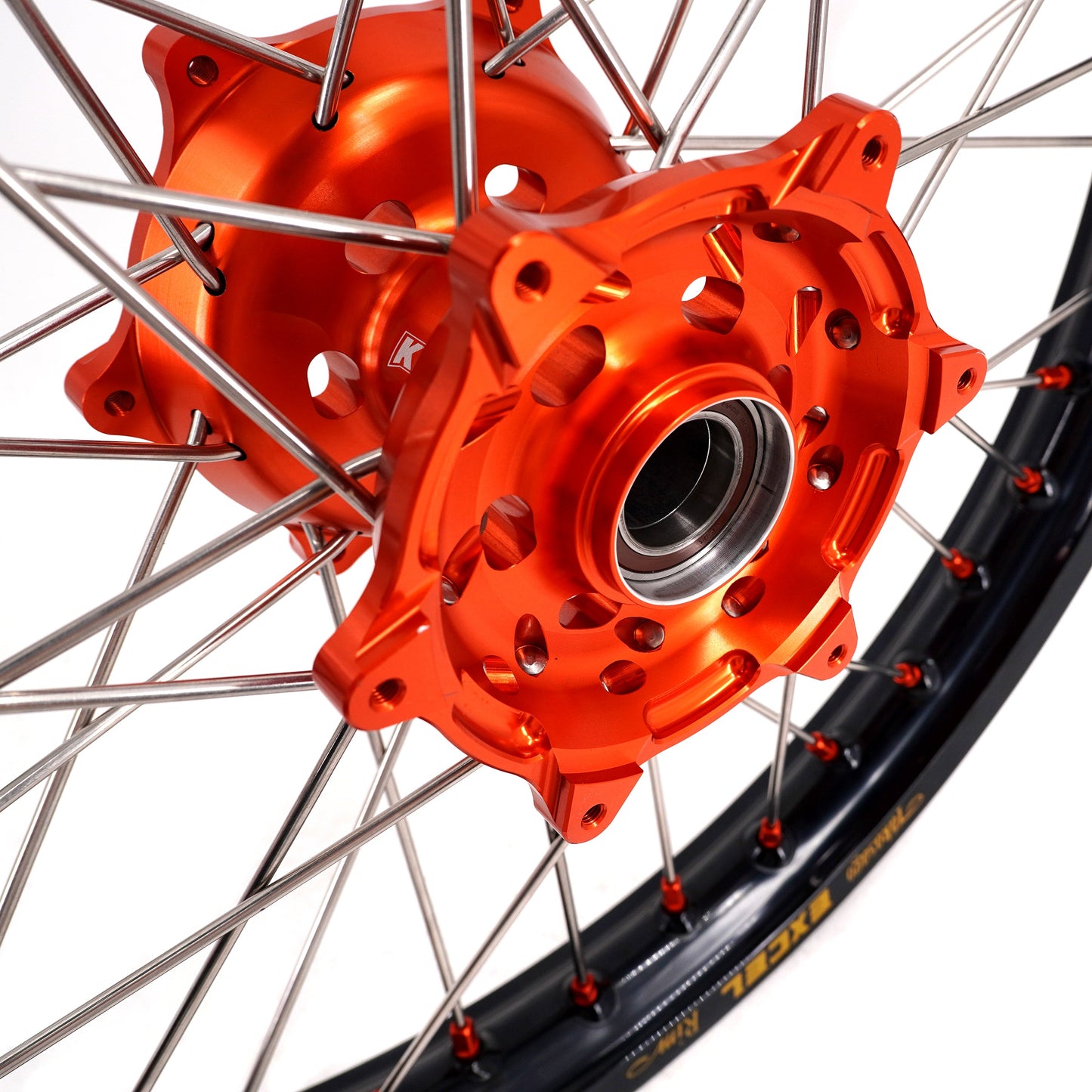 KKE 1.85-21" & 2.5-18" Motorcycle Tubed Spoke Wheels With Takasago EXCEL Rims Fit KTM790 Adventure R 2019-2022 - Howling Moto