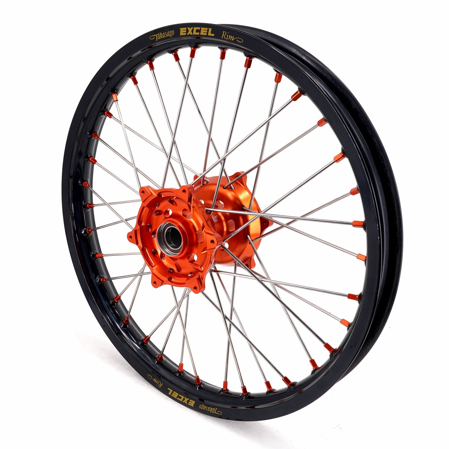 KKE 1.85-21" & 2.5-18" Motorcycle Tubed Spoke Wheels With Takasago EXCEL Rims Fit KTM790 Adventure R 2019-2022 - Howling Moto