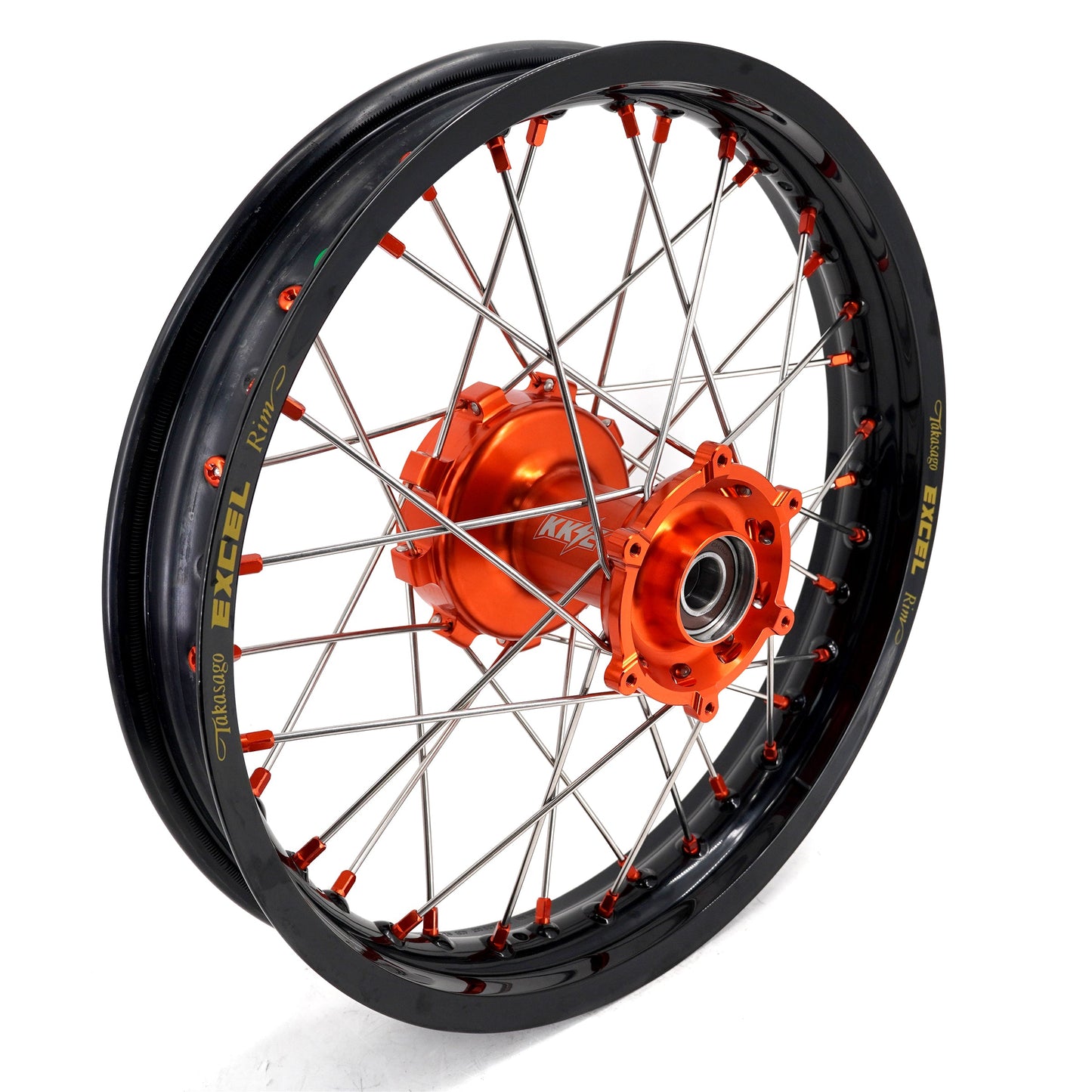 KKE 1.85-21" & 2.5-18" Motorcycle Tubed Spoke Wheels With Takasago EXCEL Rims Fit KTM790 Adventure R 2019-2022 - Howling Moto
