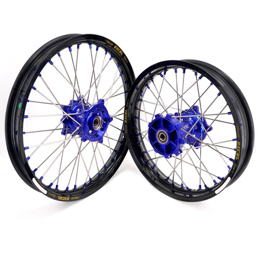 KKE 1.85*21 & 2.5*18 Motorcycle Tubed Spoke Wheels With Takasago EXCEL Rims Fit Yamaha Tenere 700 2019-2025 - Howling Moto
