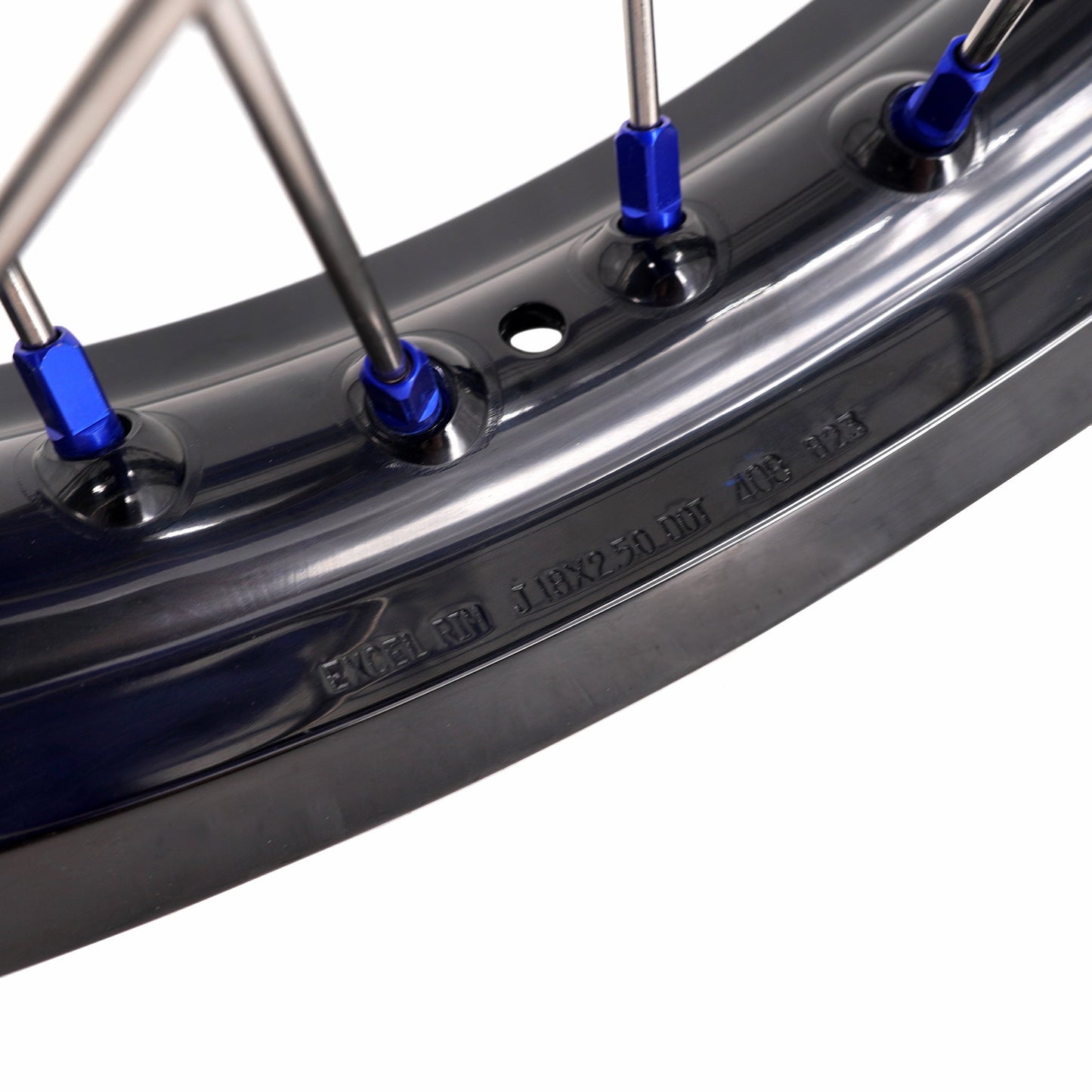 KKE 1.85*21 & 2.5*18 Motorcycle Tubed Spoke Wheels With Takasago EXCEL Rims Fit Yamaha Tenere 700 2019-2025 - Howling Moto