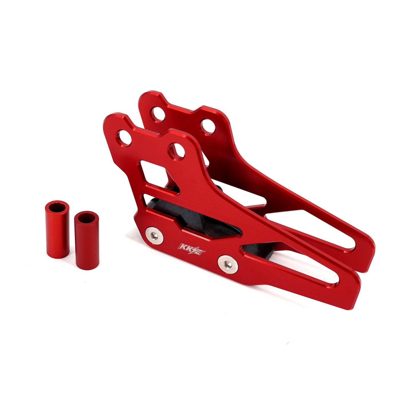 KKE Rear Chain Guard Fit Rawrr Mantis X Black and Red (Collective) - Howling Moto