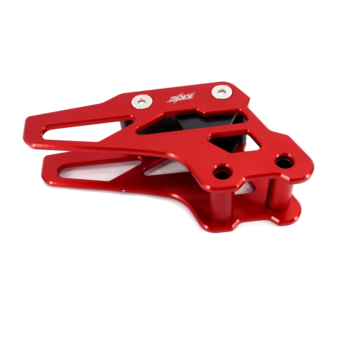 KKE Rear Chain Guard Fit Rawrr Mantis X Black and Red (Collective) - Howling Moto