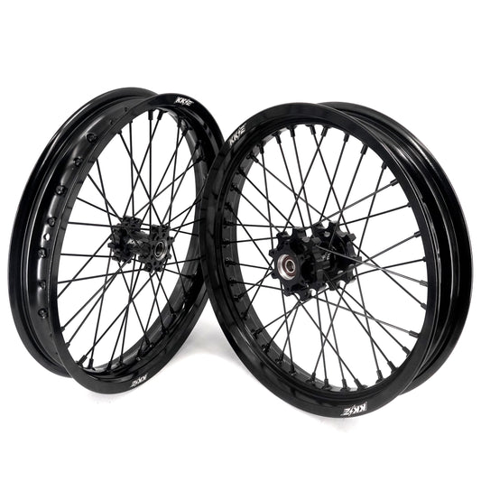 US Stock KKE 2.15*17 & 2.5*17 E-bike Wheels Rims Fit Talaria Sting MX3 / R MX4 / x3 (xXx) All Black - Howling Moto