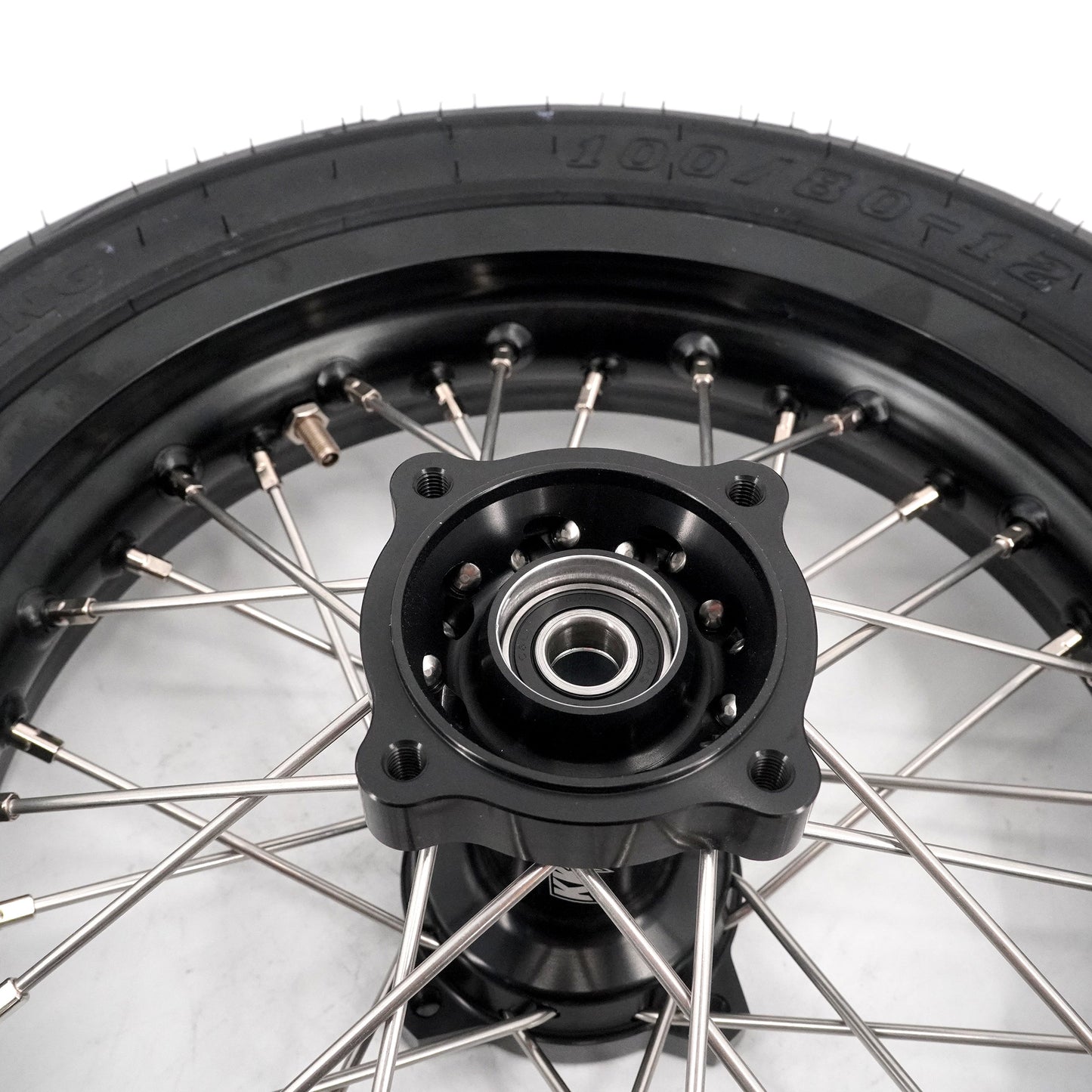 KKE 1.85*12’‘ & 2.15*12’‘ E-Bike Mini Wheels Kit with Tires Fit For Rawrr Mantis X 2024-2025 Black - Howling Moto