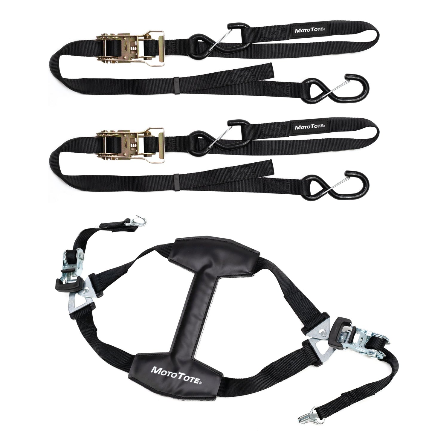 Deluxe Tie Down Bundle - Howling Moto