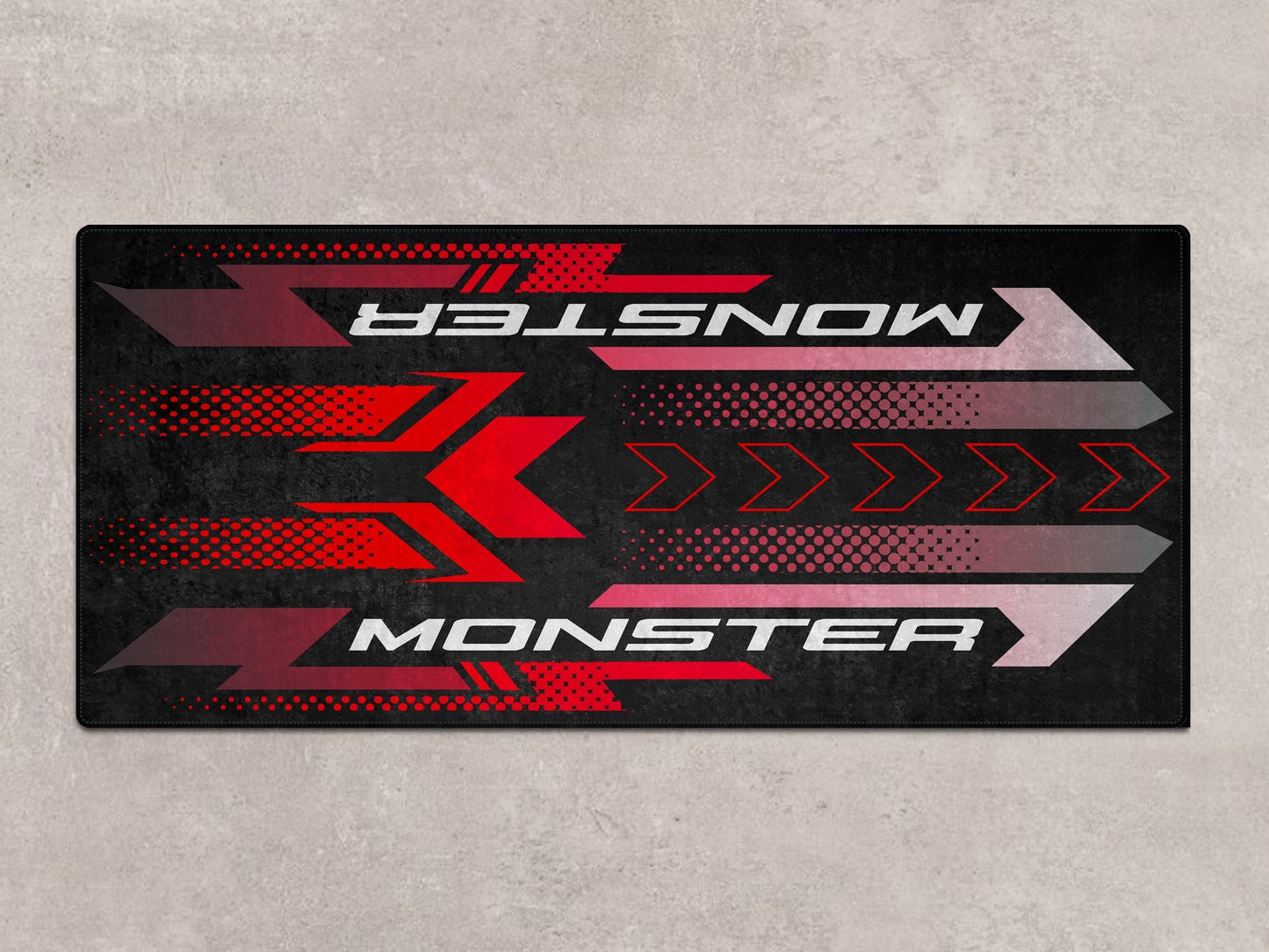 Designed Pit Mat for Ducati Monster Motorcycle - MM7176 - Howling Moto