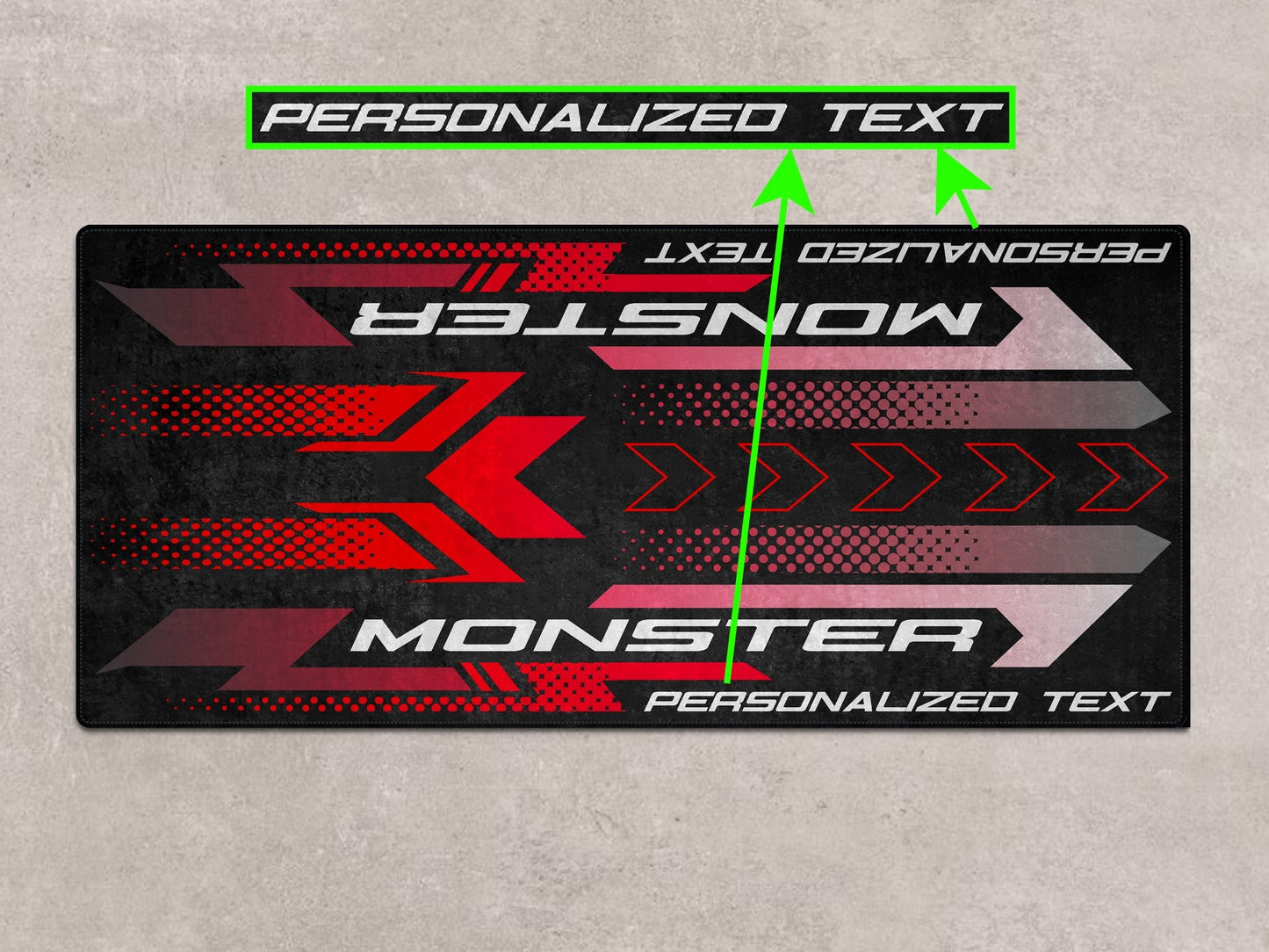 Designed Pit Mat for Ducati Monster Motorcycle - MM7176 - Howling Moto