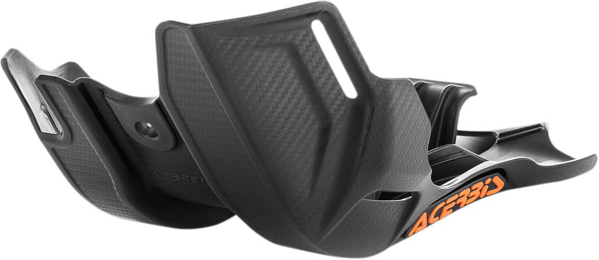 Black Acerbis skid plate for Husqvarna and KTM motorcycles, body protection part with product code 2630570001.