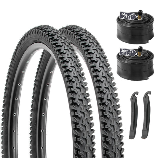Hycline Ravine Trail 26-inch mountain bike tire with 2.125-inch width, rugged tread for off-road cycling.