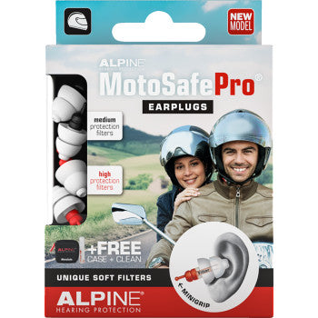 Alpine Hearing Protection MotoSafePro® Earplugs - Howling Moto