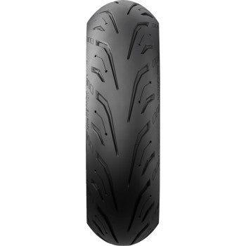Michelin Power Shift rear motorcycle tire 160/60R15 with 67H load rating, featuring tread pattern for enhanced grip and stability.