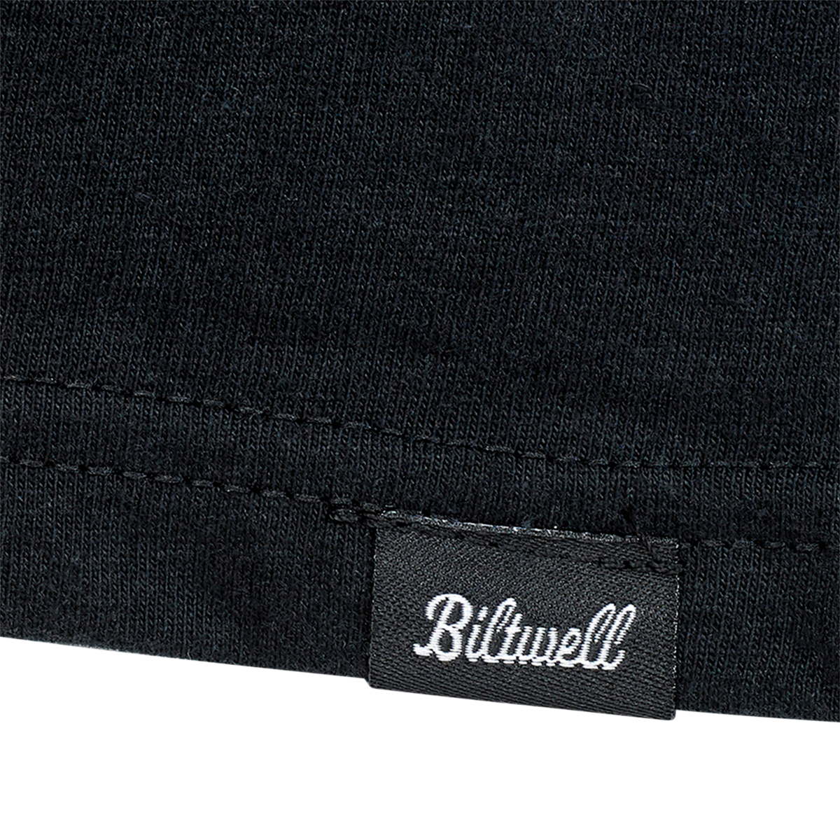 Black BILTWELL Go Ape T-Shirt in small size, featuring a graphic design, made by Bill's Exhausts.