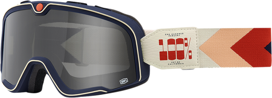 100% Barstow Goggles - Teluride - Smoke 50000-00007 - Howling Moto