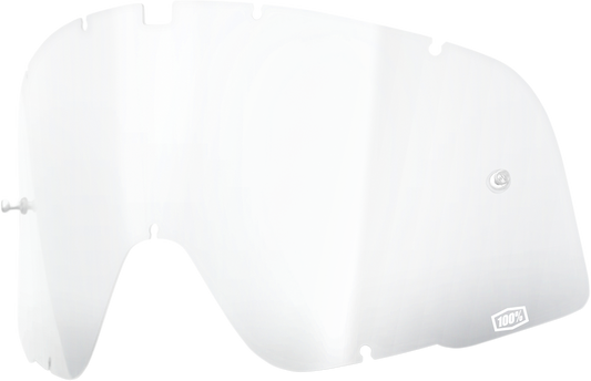 100% Barstow Lens - Clear 59000-00001 - Howling Moto