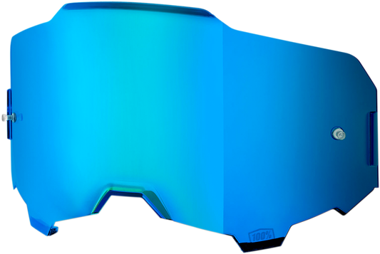 100% Armega Lens - Blue Mirror 59050-00001 - Howling Moto