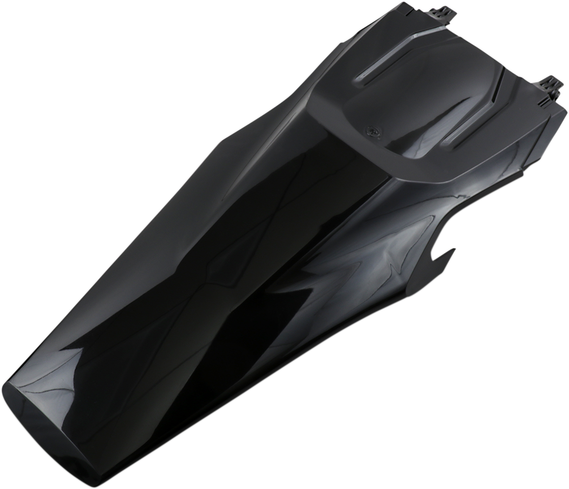 A black Acerbis rear fender motorcycle body part with product code 2726600001, designed for off-road or dirt bikes.
