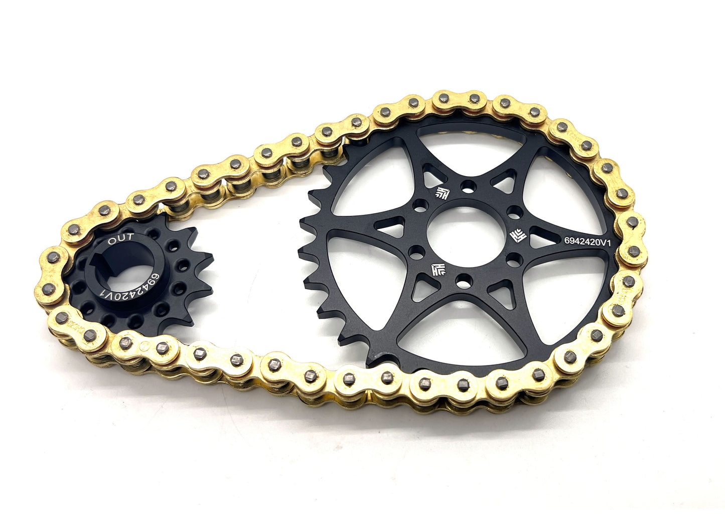 Heavy Hitter 420 Primary O-Ring Chain Drive Conversion Kit - Howling Moto