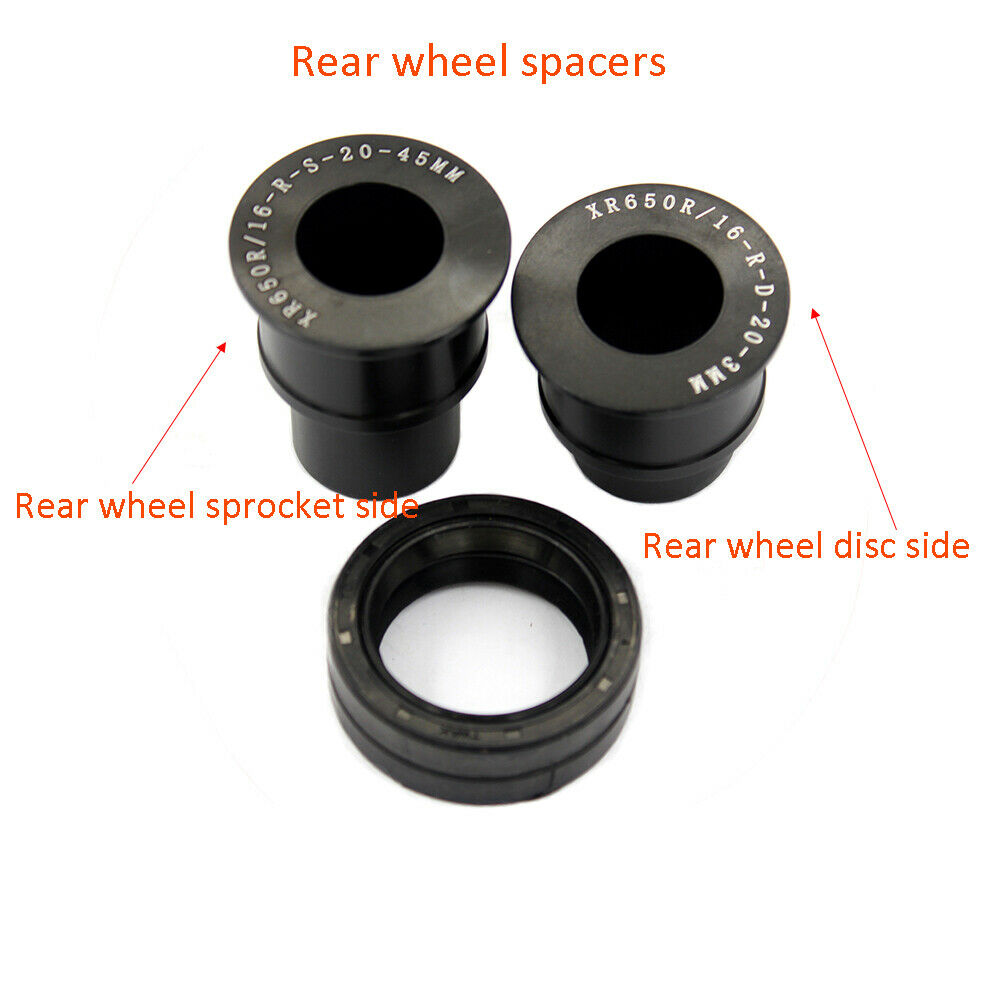 KKE 21&18 21&19 Wheels Set for HONDA XR650R 2000-2008 Red Nipple Discs