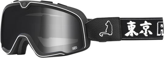 100% Barstow Goggles - Roar Japan - Flash Silver 50000-00005 - Howling Moto