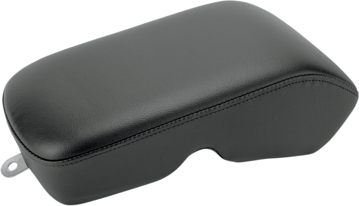 Saddlemens Sport Pillion seat for Harley FLSTN '06-'17, designed for comfort and style, installed on a motorcycle.