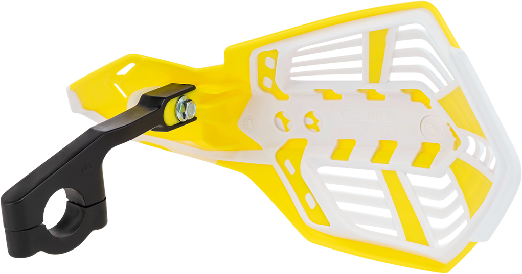 ACERBIS Handguards - X-Future - Yellow/White 2801961182 - Howling Moto