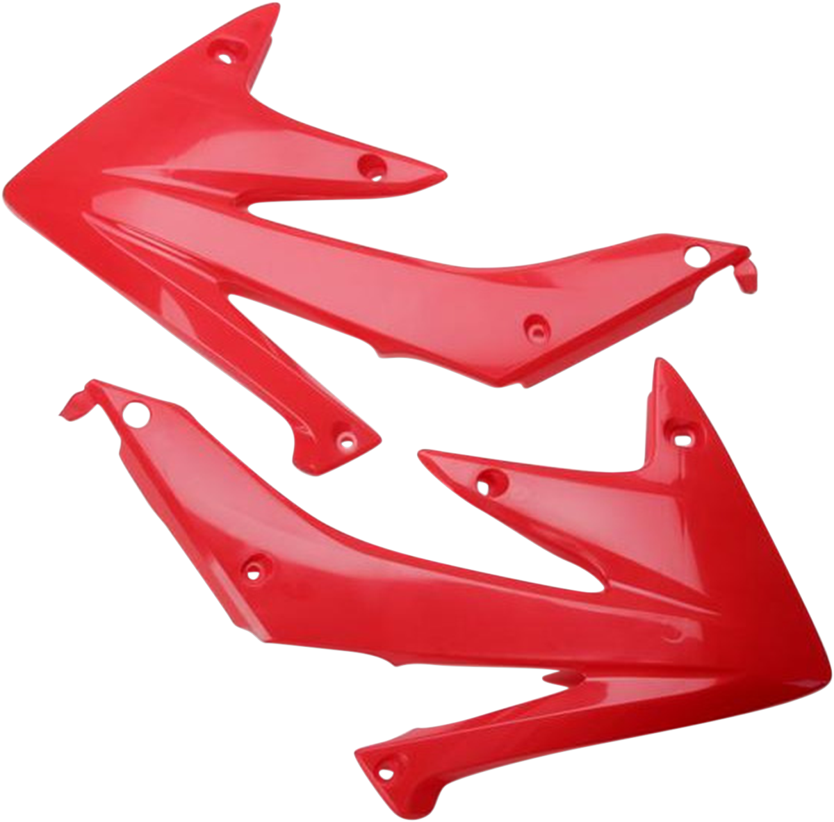 ACERBIS Radiator Shrouds - Red 2043640227 - Howling Moto
