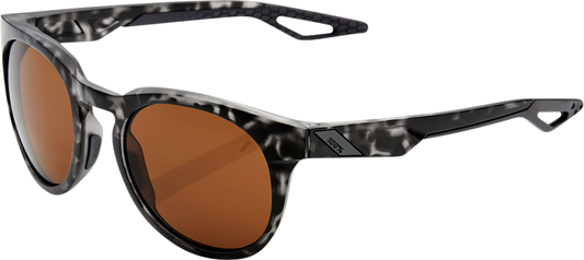 100% Campo Sunglasses - Black Havana - Bronze 61026-259-73 - Howling Moto