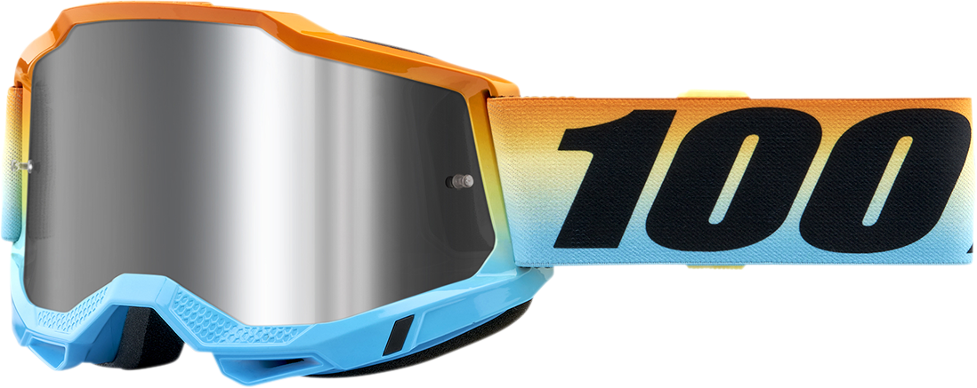 100% Accuri 2 Goggles - Sunset - Silver 50014-00013 - Howling Moto