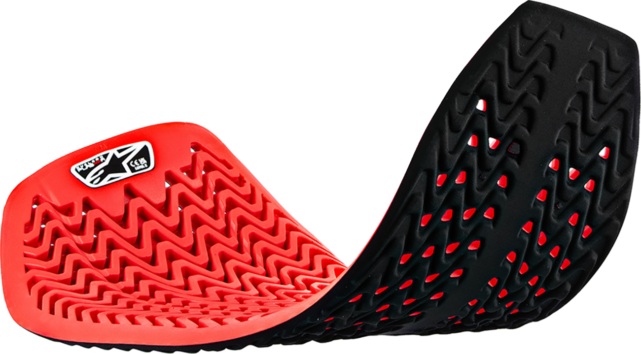 ALPINESTARS Nucleon Plasma Full Back Insert - Red/Black - Large 6526624-31-L - Howling Moto