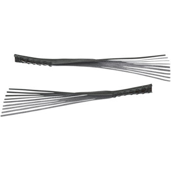 Show Chrome Leather Lever Laces – Motorcycle Handlebar Accent