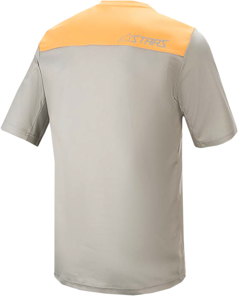 ALPINESTARS Drop 4.0 Jersey - Short-Sleeve - Gray/Orange - Medium 1766220-6004-MD - Howling Moto