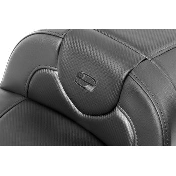 SADDLEMEN Roadsofa™ Extended Reach Seat - without Backrest - Carbon Fiber - FLTR/FLHX '23-'24 823-07-18600 - Howling Moto