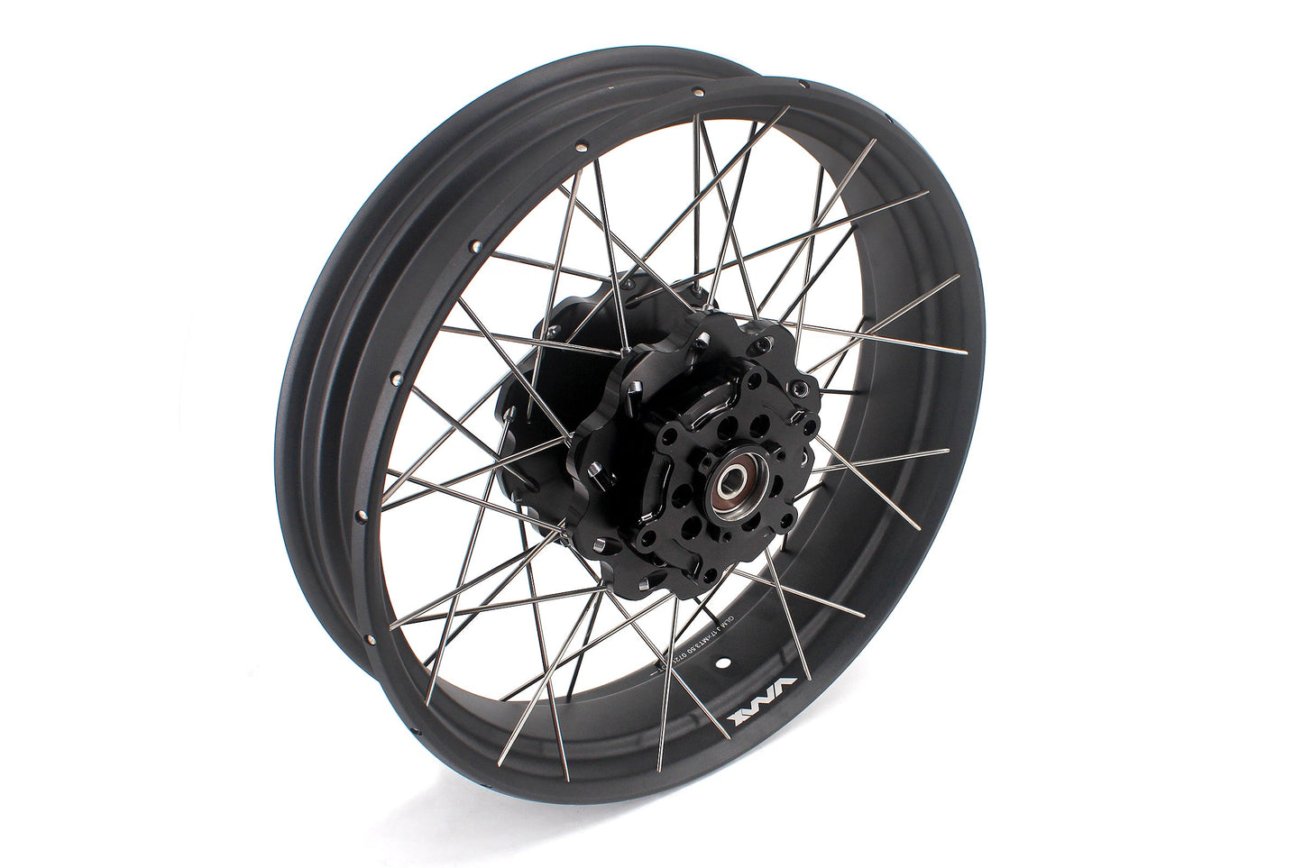 VMX-Racing 19-17in. Spoke Tubeless Wheels Fit For KTM390 Adventure Orange/White Fit For Husqvarna 401 2020 2021 - Howling Moto