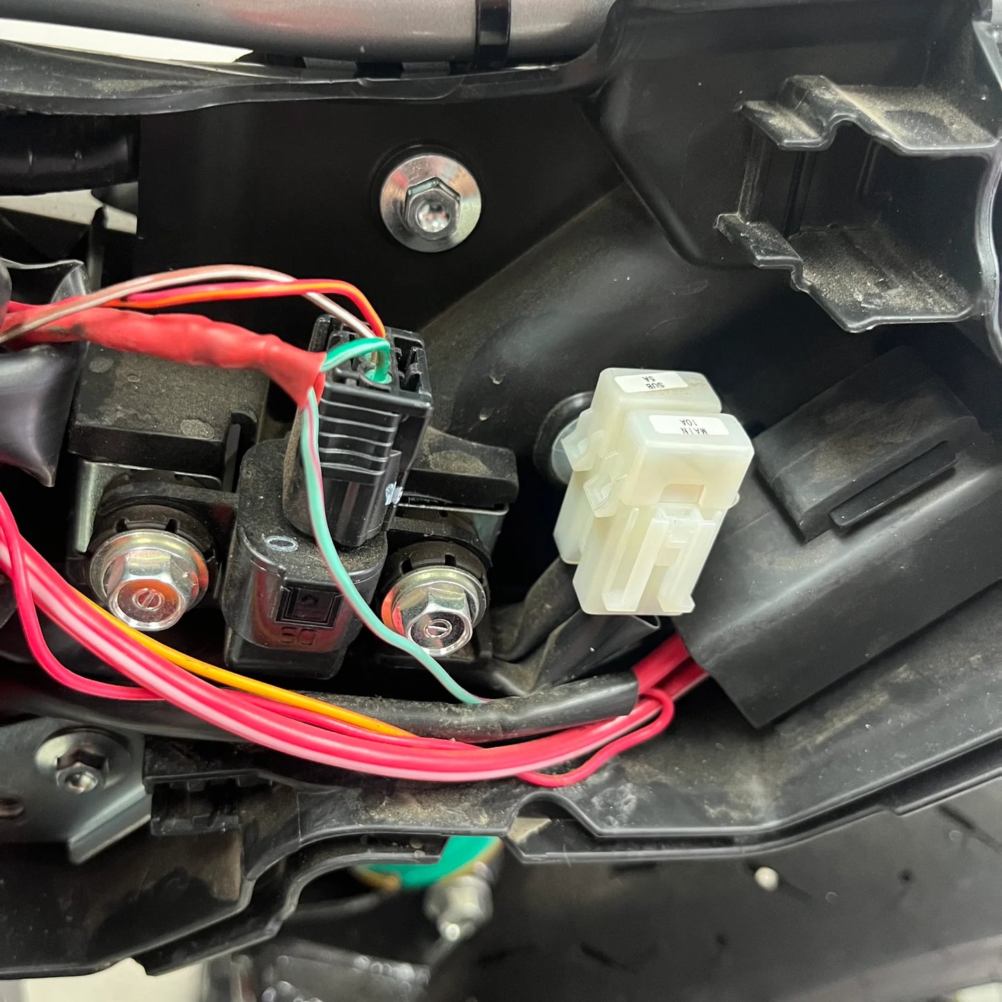 CJR Block-Off Plate - Gear Position / Bump Start / Dual Map - Howling Moto