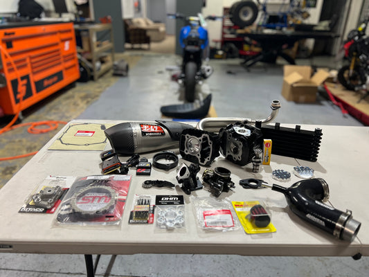 Stage 5 DHM Ported Head and 149 Big Bore Complete Package for 2022+ Honda Grom and Monkey - Howling Moto