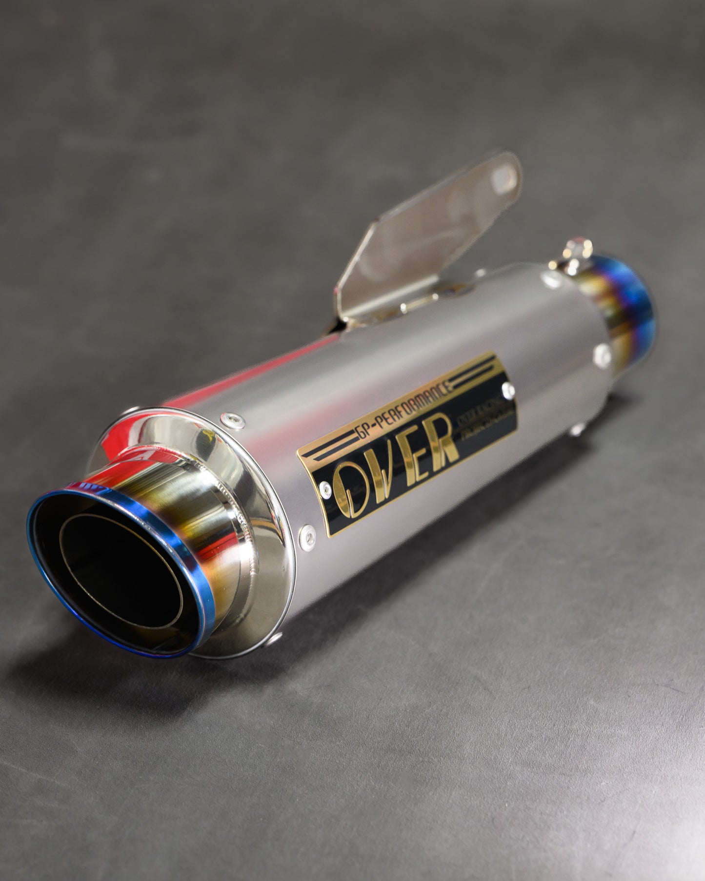 OVER RACING GP-PERFORMANCE RS-R FULL TITANIUM FULL EXHAUST - 2022+ HONDA GROM - Howling Moto