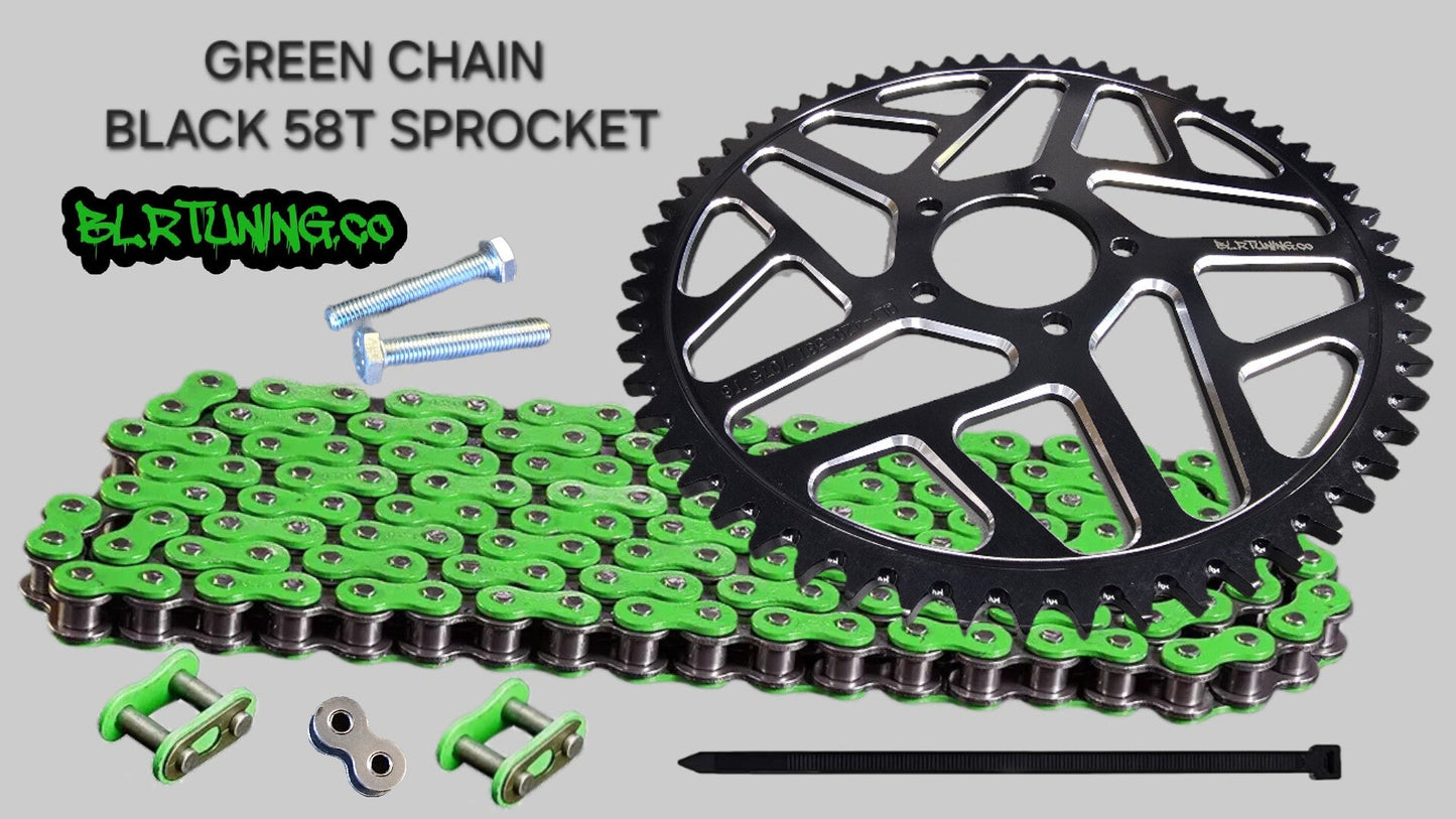 RAWRR MANTIS X 58 TOOTH REAR SPROCKET MAX TORQUE CONVERSION KIT - Howling Moto