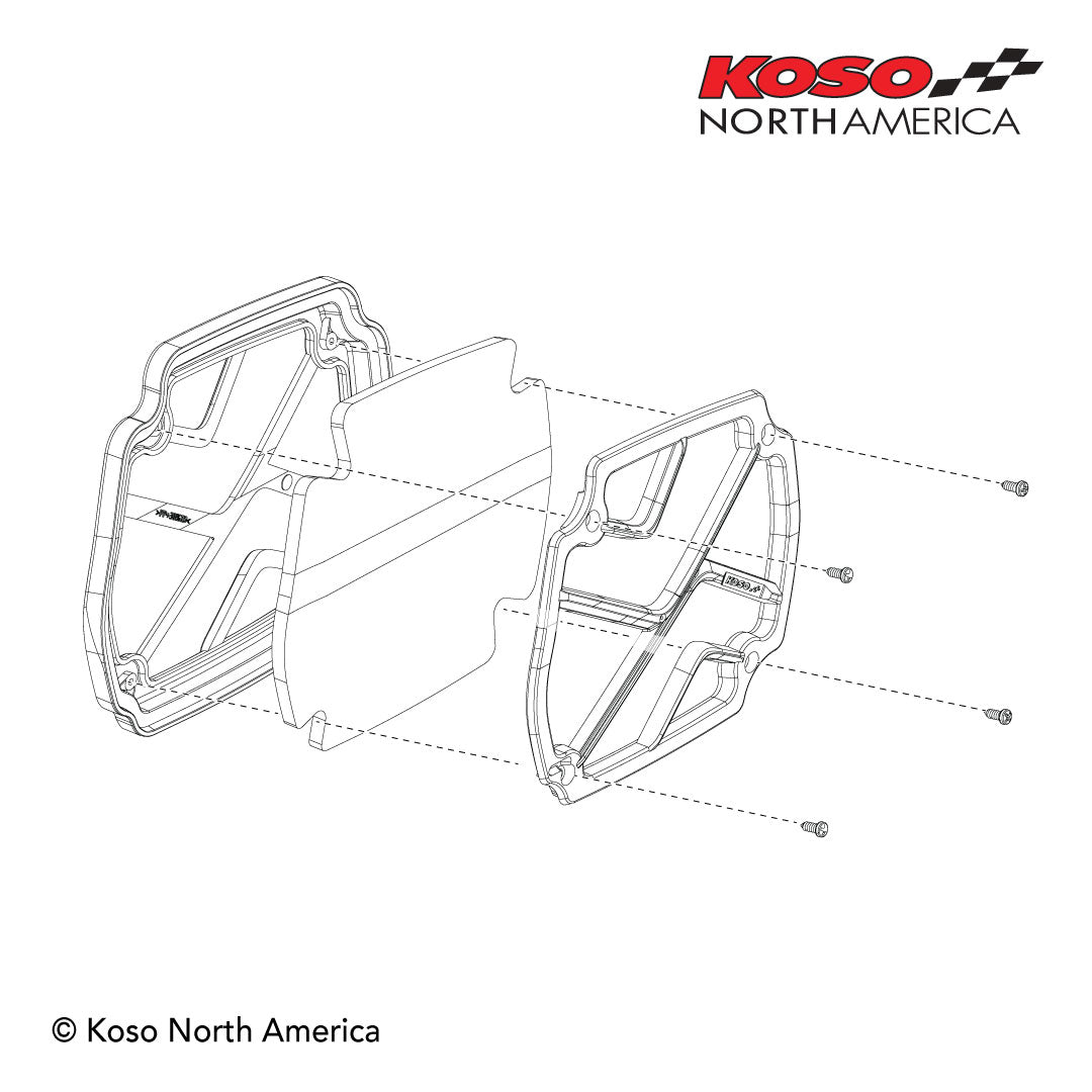 Koso North America Racing Air Filter for Honda GROM® - Howling Moto