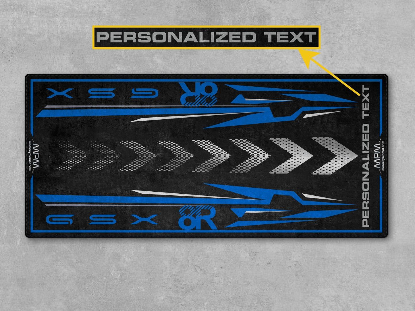 Motorcycle Mat for Suzuki GSX-8R Motorcycle - MM4139 - Howling Moto