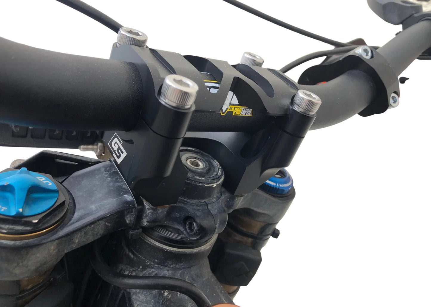 Heavy Hitter MX Direct Mount Riser Fat Bar 1 1/8" Clamp - Howling Moto