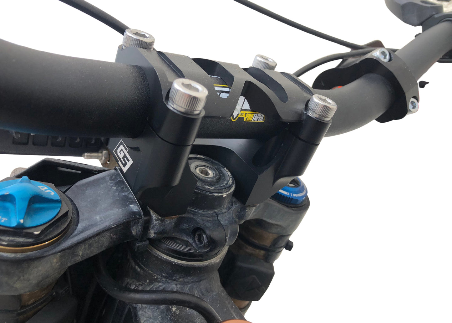 Heavy Hitter MX Direct Mount Riser Fat Bar 1 1/8" Clamp - Howling Moto