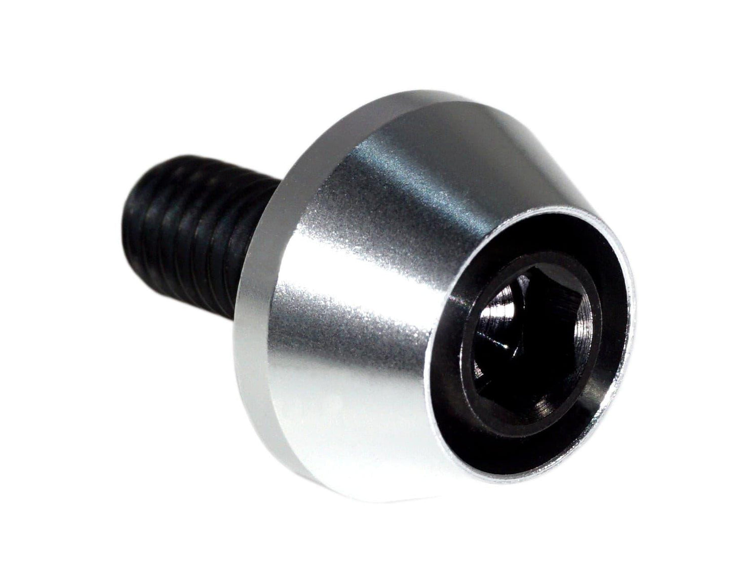 ZSPEC License Plate Bolts, SHSC M6x20 w/Washers, Grade-5 Titanium, 8-Pack - Howling Moto