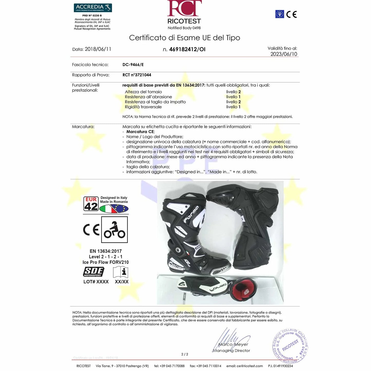 Forma Ice Pro Flow - Howling Moto