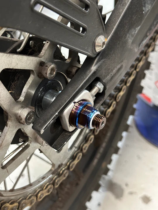 DHM Titanium Rear Axle Assembly for Sur Ron - Howling Moto