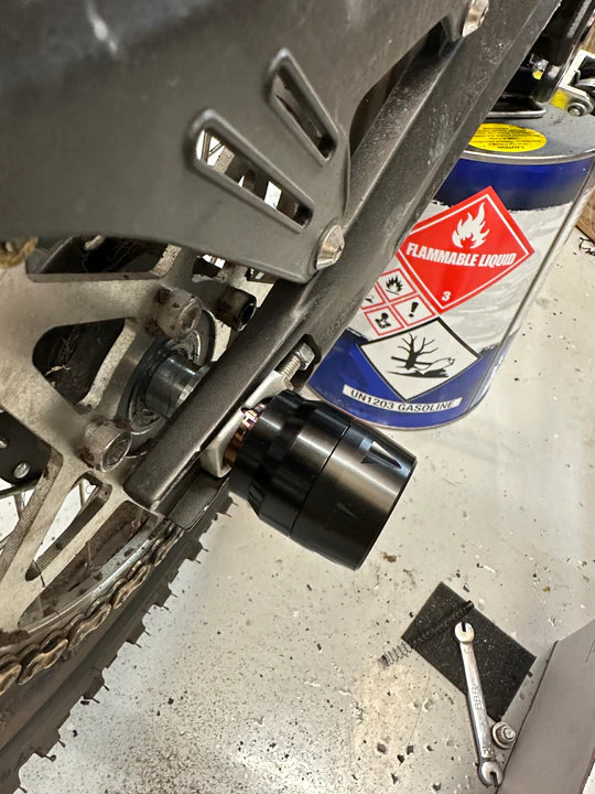 DHM Titanium Rear Axle Assembly for Sur Ron - Howling Moto