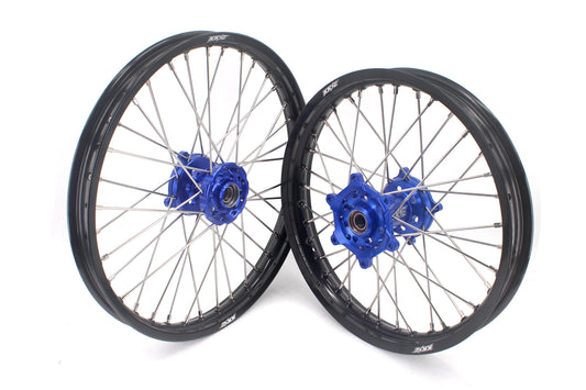 KKE Motorcycle 21" 19" Spoke Alloy Wheels For KAWASAKI KX250F KX450F 2015 2016 2017 2018 - Howling Moto