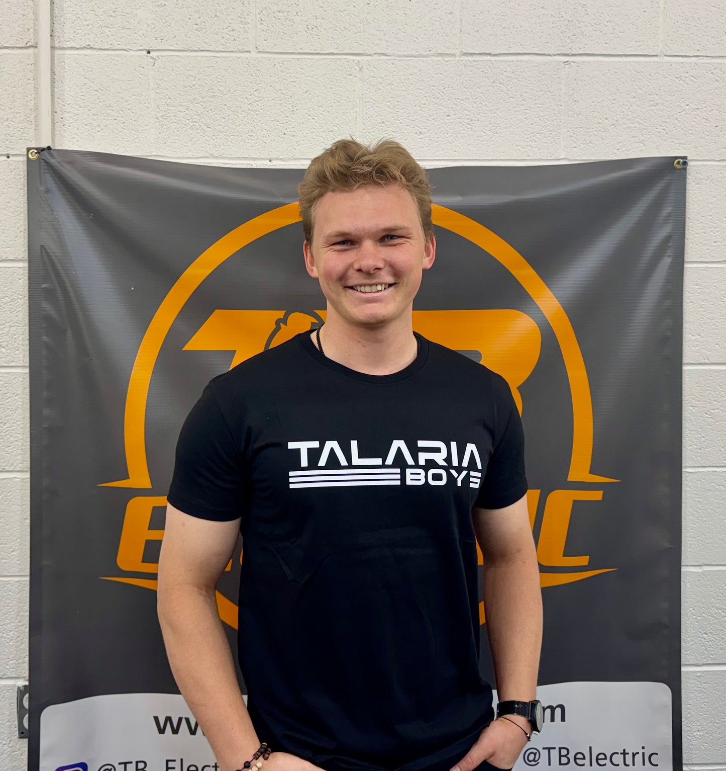 Talaria Boys Black T-Shirt - Howling Moto