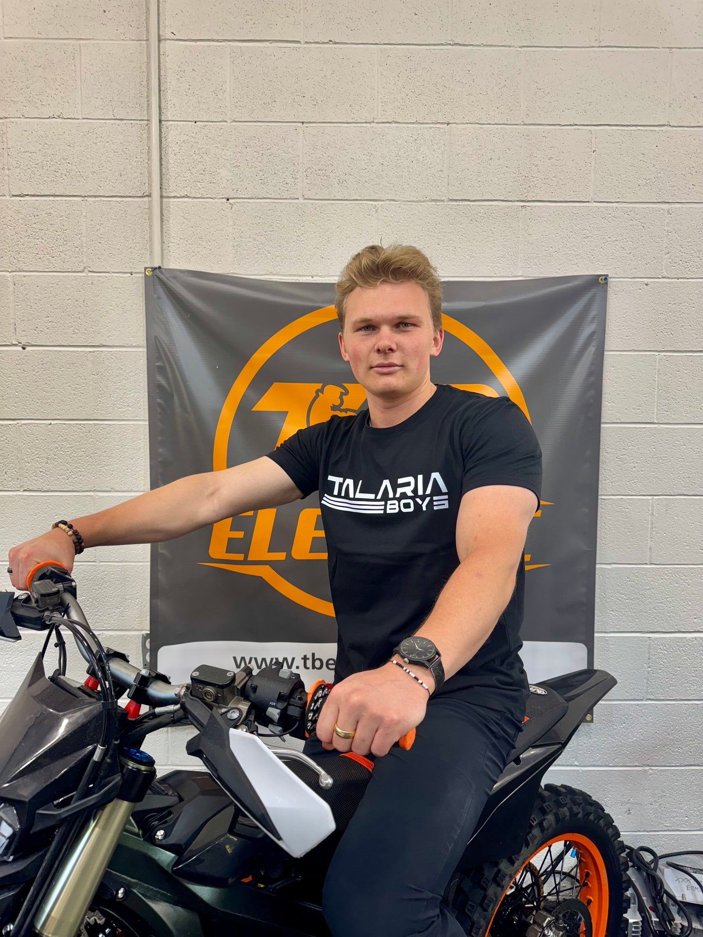 Talaria Boys Black T-Shirt - Howling Moto